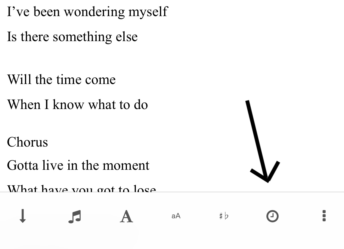 Clock Icon for Metronome