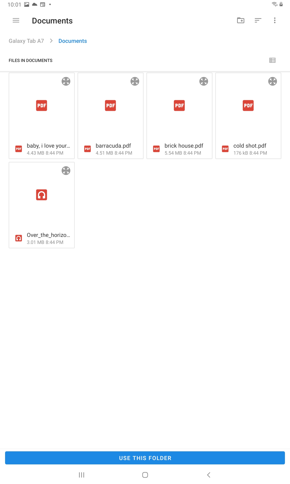 Android Directory Browser